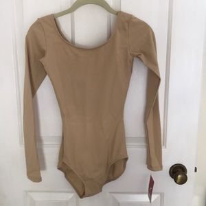 Nude leotard